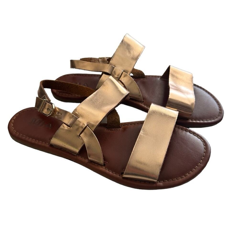 Mia Sandals Women's 8.5 Rose Gold‎